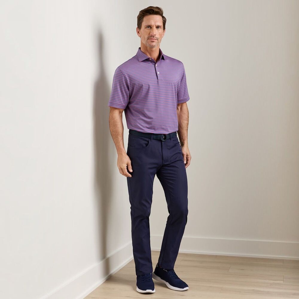 Peter Millar Men's eb66 Performance Five-Pocket Pant Navy Blue 32x32